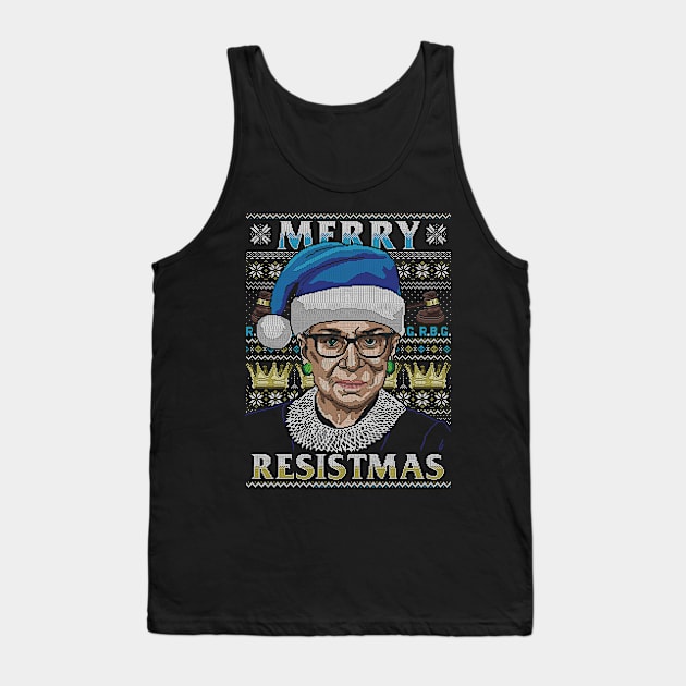 Merry Resistmas Tank Top by CoDDesigns